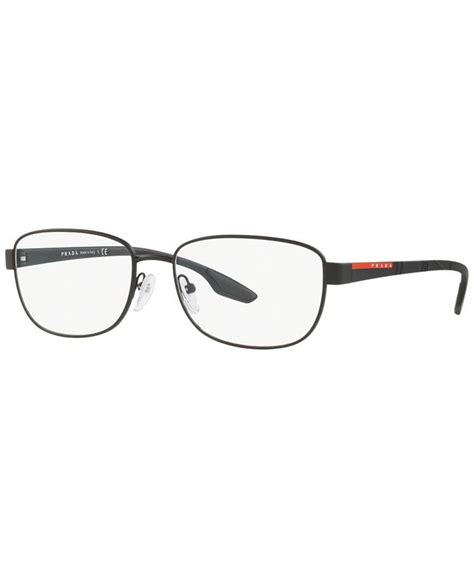 prada linea rossa 52lv|PRADA LINEA ROSSA PS 52LV Men's Pillow Eyeglasses .